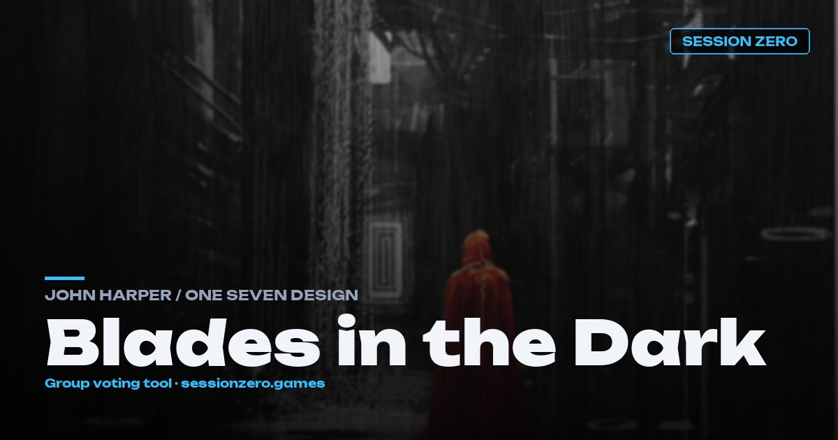 Blades in the Dark hero art