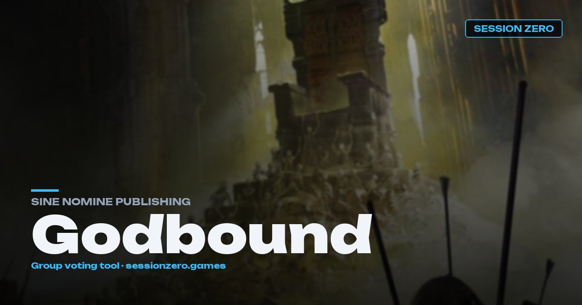 Godbound hero art