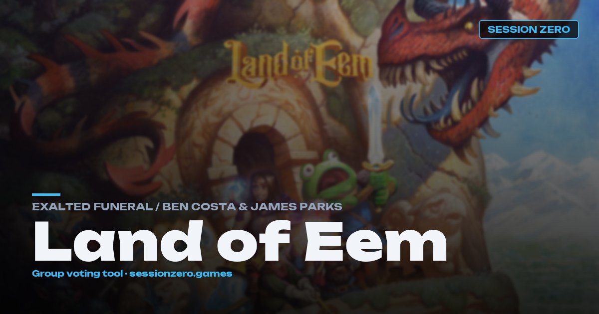 Land of Eem hero art