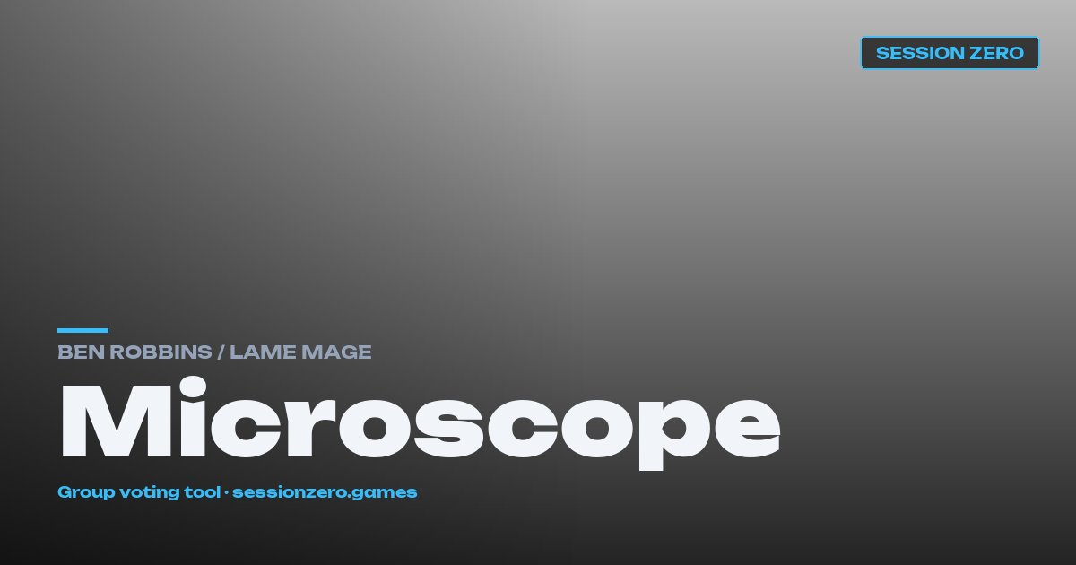 Microscope hero art