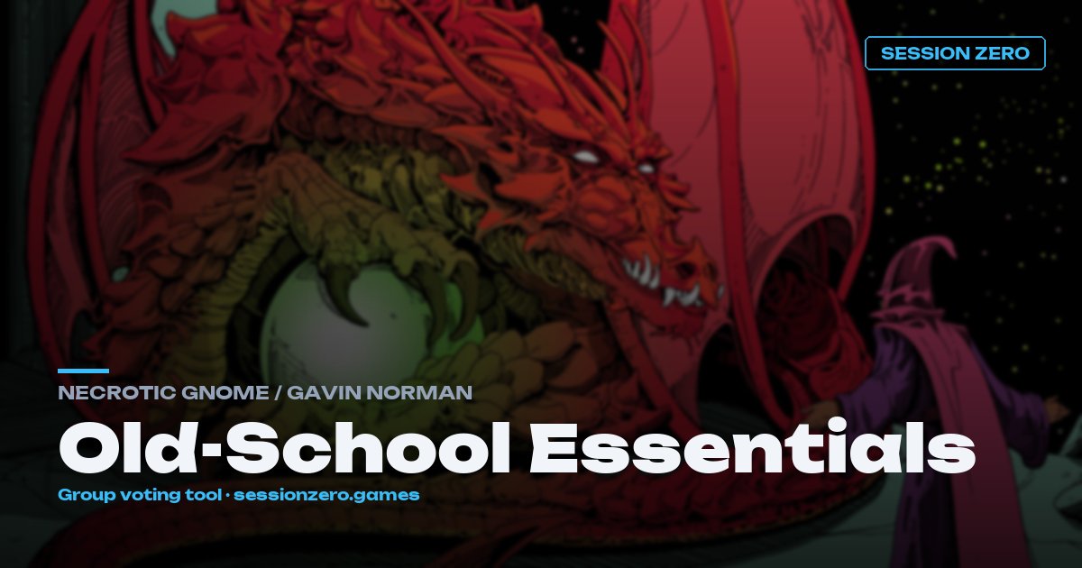 Old-School Essentials hero art