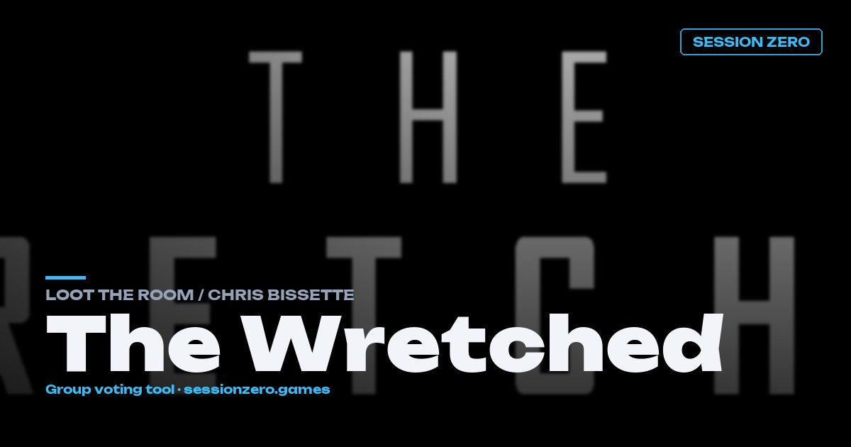 The Wretched hero art