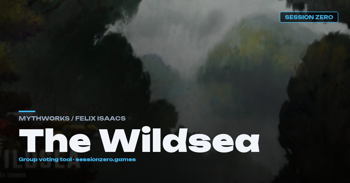 The Wildsea hero art